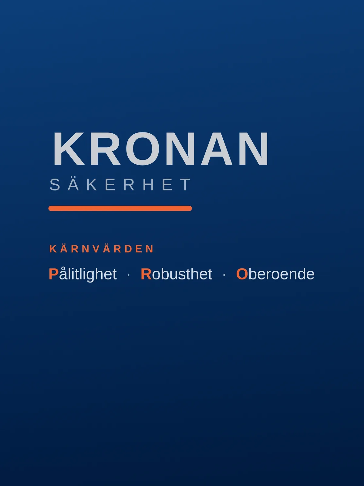 Ett oberoende konsultbolag